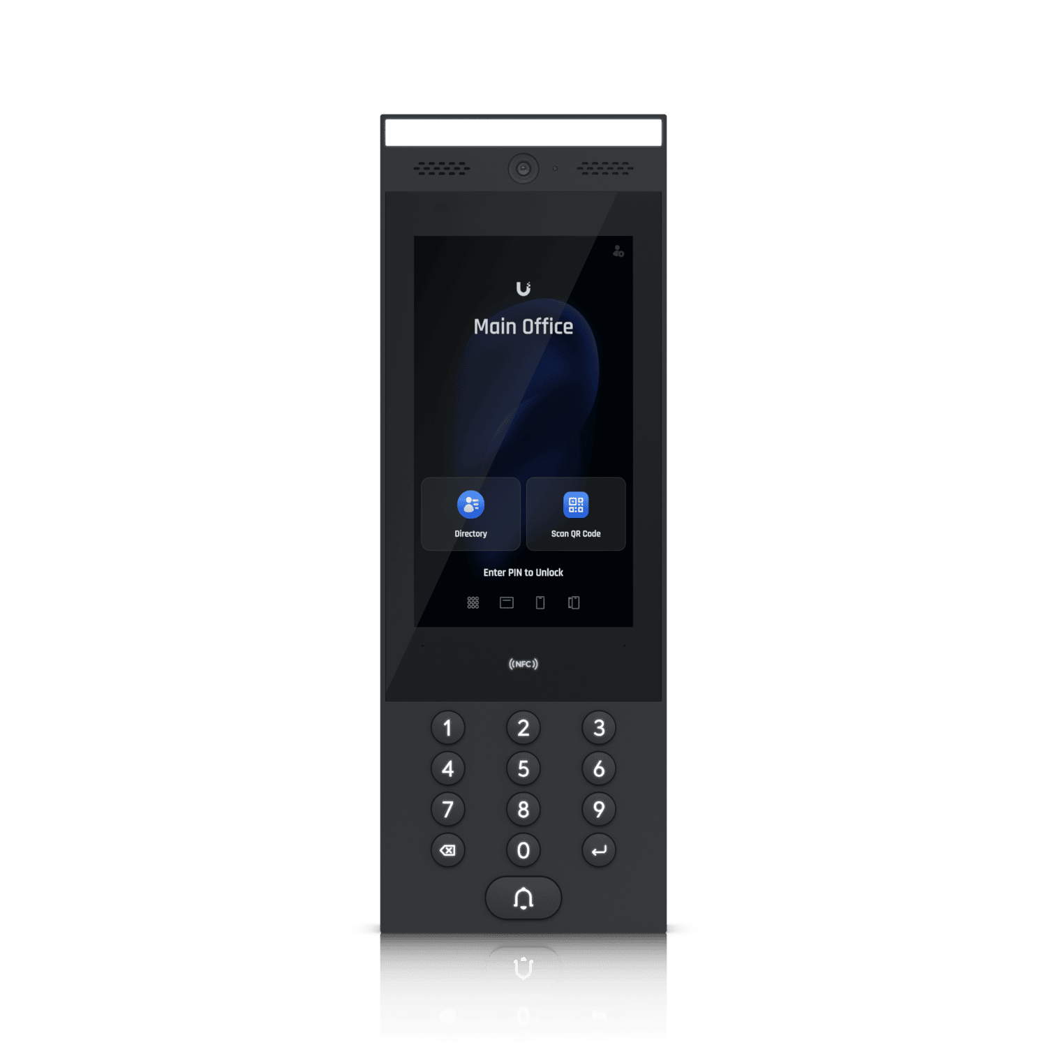 UniFi intercom és beléptetés