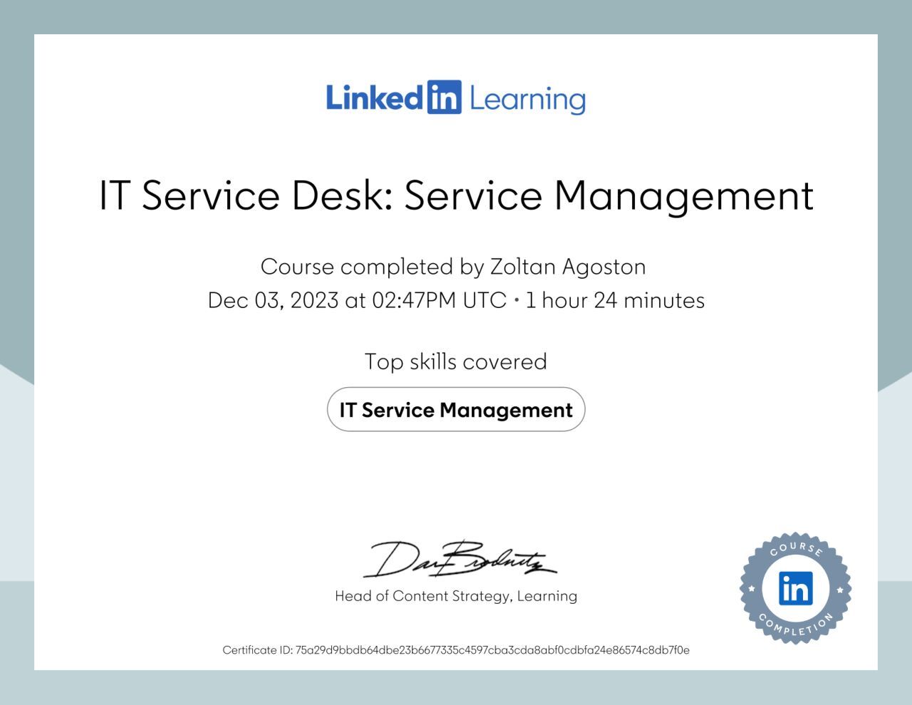 LinkedIn learning