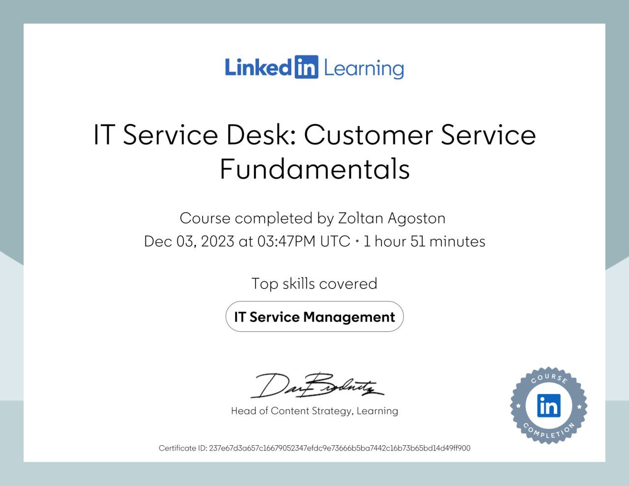 LinkedIn learning