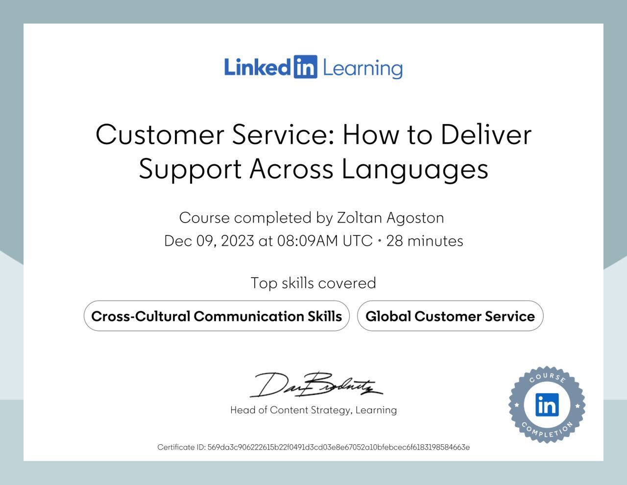 LinkedIn learning